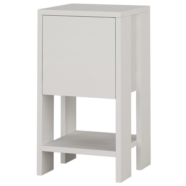 Přístavný stolek EMA bílá