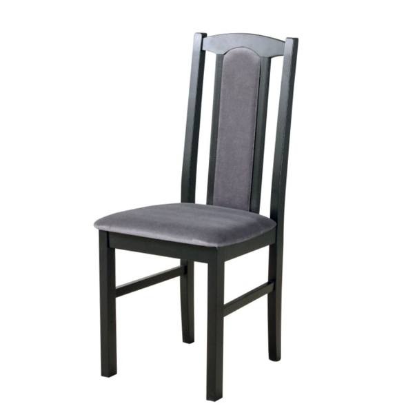 Jídelní židle BOLS 7 dub grandson/tmavě šedá