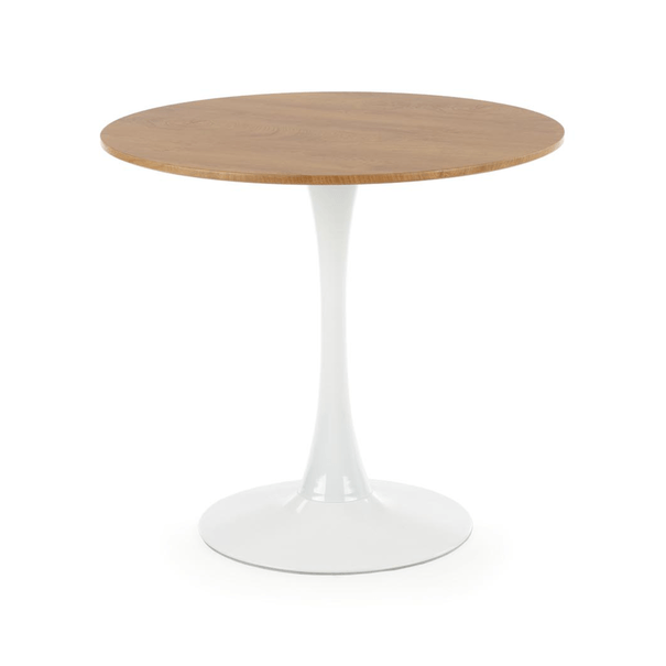 Jídelní stůl STANG dub zlatý/bílá