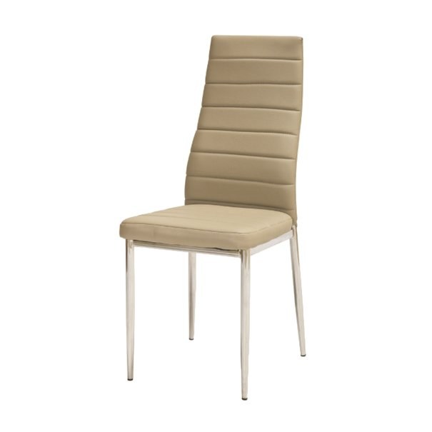 Jídelní židle SIGH-261 béžová/chrom